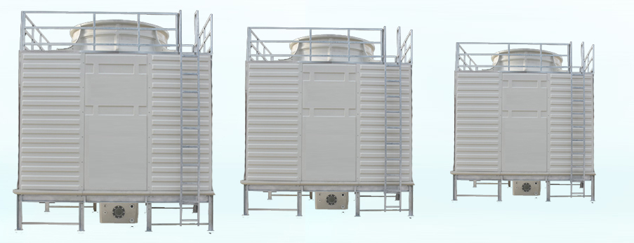 方型橫流式冷卻塔